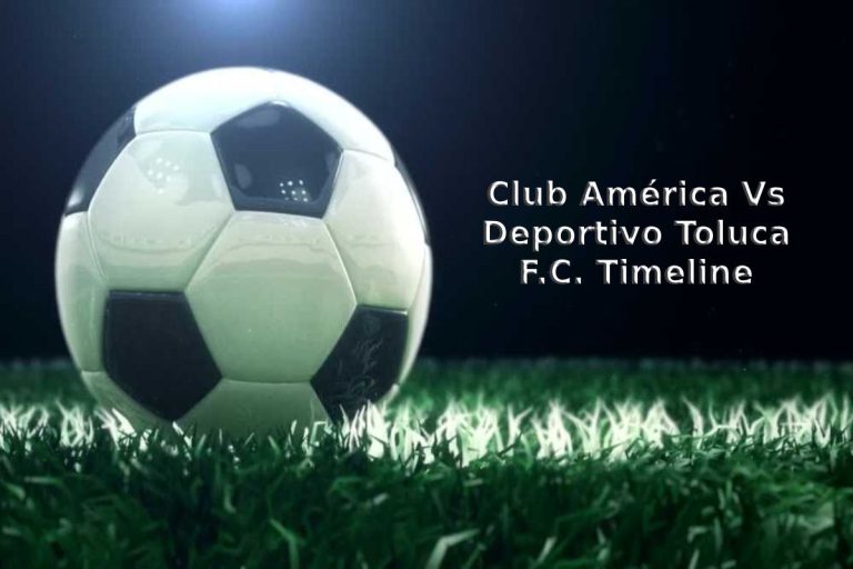 Club América Vs Deportivo Toluca F.C. Timeline 