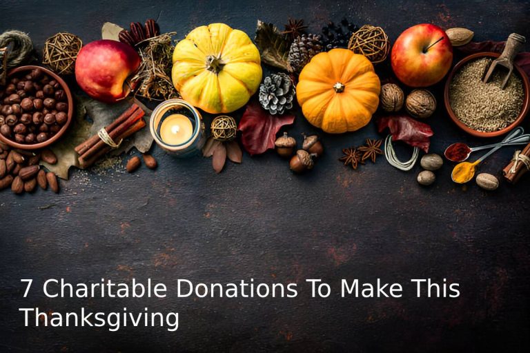 7 Charitable Donations To Make This Thanksgiving